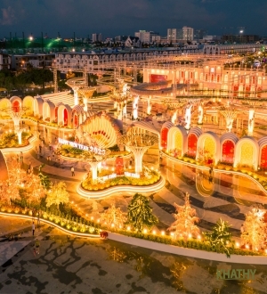 ĐƯỜNG HOA ĐÁM CƯỚI 100TỶ KIÊN GIANG 